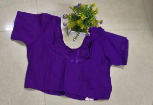 Elegant Purple Blouse