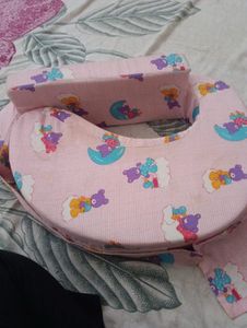Cute Pink Bear Feeding Pillow