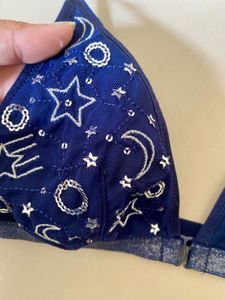 Lace &amp; Celestial Print Bras 2(vs panty free)