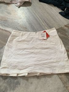Puma White Golf Skirt