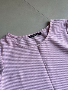 Park Avenue Pink Striped Top