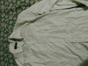Men's White Casual Shirt
