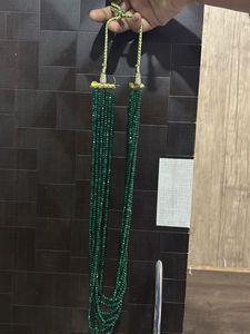 Green Necklace- Party Wear
