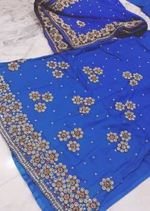 Heavy Blue Kurta Set with Dupatta