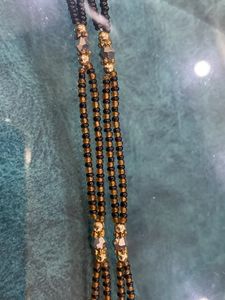 Gold Mangalsutra Pendant Necklace