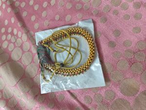 Beautiful Red &amp; Gold Layered Necklace