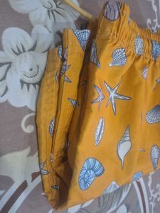 Men's Shell Print Swim Shorts