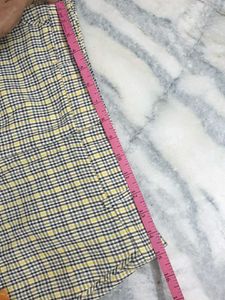 Trendy Plaid Print Pants