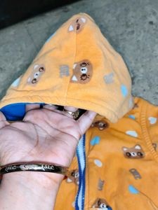 Cute Teddy Bear Baby Hoodie