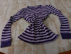 Striped Long Sleeve Top