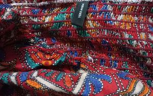 Tribal Printed Ethnic Crop Top
