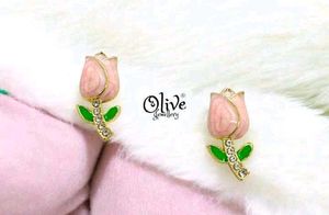 Elegant Dangle Earrings with Pearl &amp; Crystal
