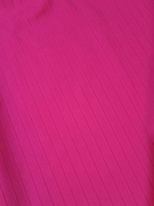 Pink Long Sleeve Crop Top
