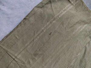 Elegant Dupatta with Golden Stripe
