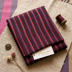 Amara Handlooms Striped Saree