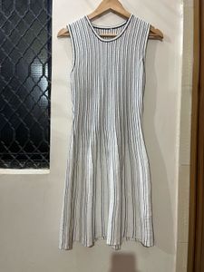 Striped Flow Midi Dress