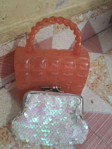 Cute Jelly &amp; Sequin Pouches