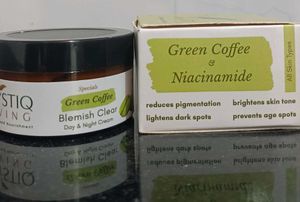 Mystiq Living Green Coffee Blemish Clear Cream