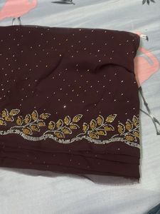 Embellished Silk Saree