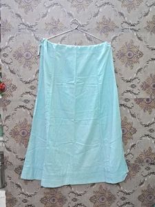 Baby Blue Midi Skirt