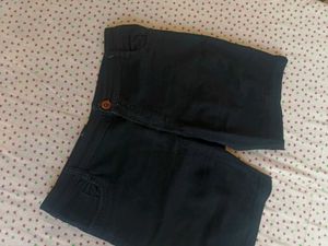 Dark Wash Denim Shorts