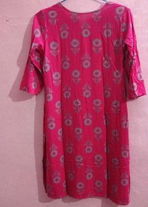 Pink Printed Avaasa Kurta