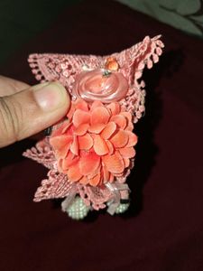 Floral Hair clutcher + Free mini clip
