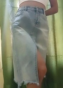 Denim Skirt
