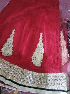 Stunning Red Lehenga Skirt