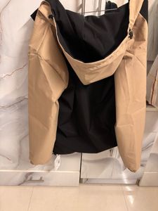 Stylish Colorblock Hooded Jacket