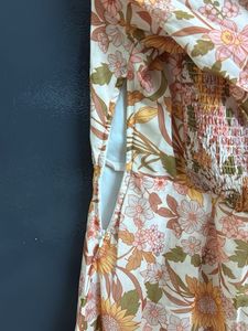 Floral Print Mini Dress