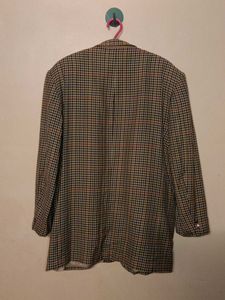 Vintage Classic Plaid Blazer