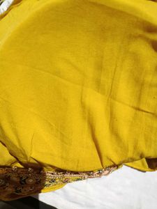 Vibrant mustard Yellow Lehenga set
