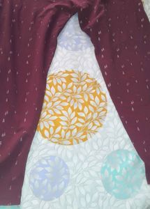 combo of Yellow Floral pakistani Print Kurta set w