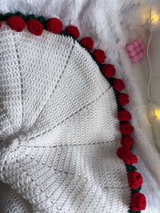 Handmade Crochet Rose Bouquet