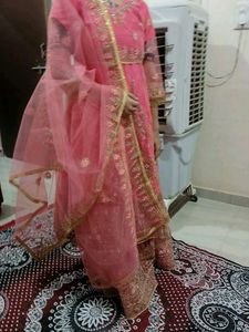 Beautiful Pink Embroidered Lehenga Choli