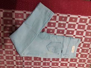 Light Blue High-Waist Jeans