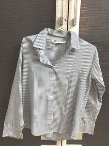 Classic Striped Button-Up Shirt