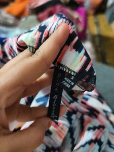 Geometric Print Sleeveless Mini Dress