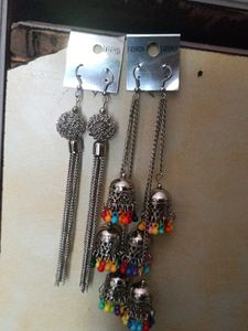 Stylish Ethnic Earrings Set of two
