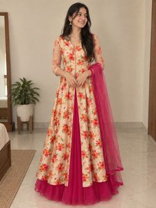 Stitched Lehenga Choli Set with dupatta