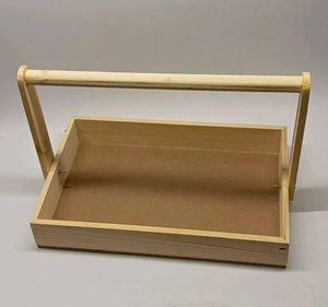 Wooden platter with Handle