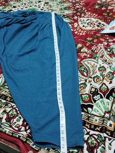 Teal Patiala Salwar Pants