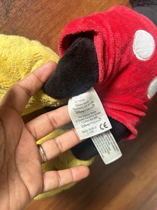 Set of mickey and mini mouse