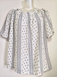 Chic Off-Shoulder Boho Blouse