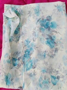 Georgette Floral Prints Beach Wear Swimsuit Cover