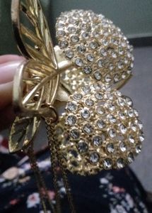 Chic Rhinestone Butterfly Hair Claw