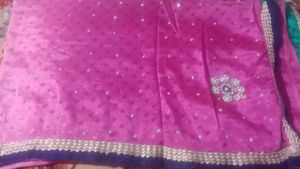 Stunning Ombre Saree with Embellishments