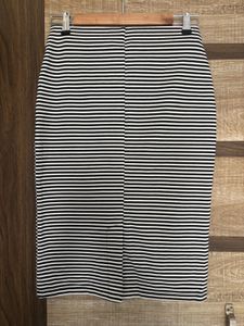 Striped Pencil Skirt