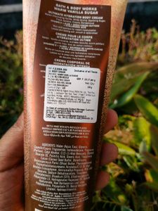 Bath &amp; Body Works Warm Vanilla Sugar Cream